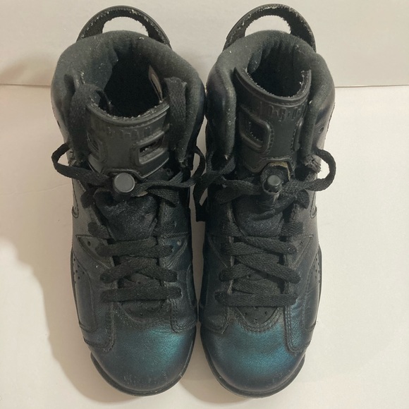 AIR JORDAN 6 RETRO 'ALL STAR - CHAMELEON' sz 4y - Picture 3 of 7